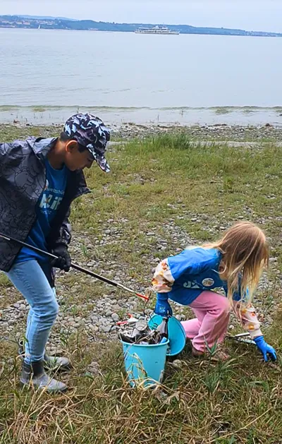 SEA LIFE Konstanz Junge Umweltschützer Am Aufräumen